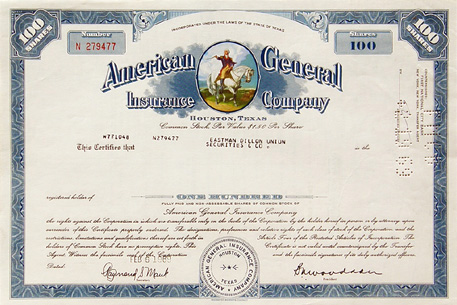 «American General Insurance»